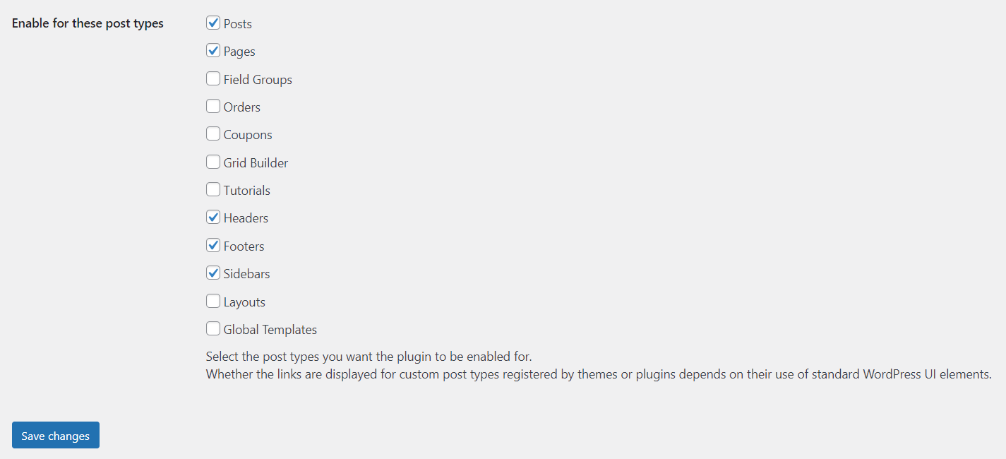 Permission settings of yoast duplicate post plugin
