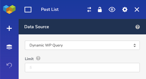 Post list and grid source for Archive page builder