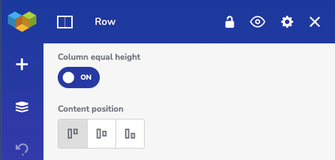 Equal columns height for all columns in a row